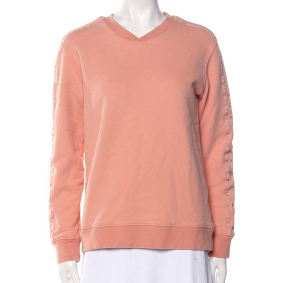 ADIDAS X IVY PARK V-Neck Long Sleeve Sweatshirt Size XSmall - Picture 1 of 6